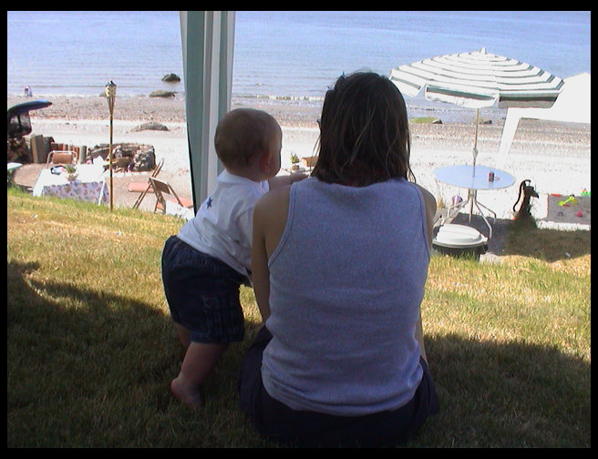 Logan and Aunt Heather.