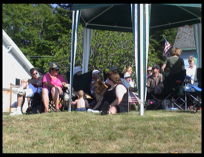 Just enjoying ourselves for the day.