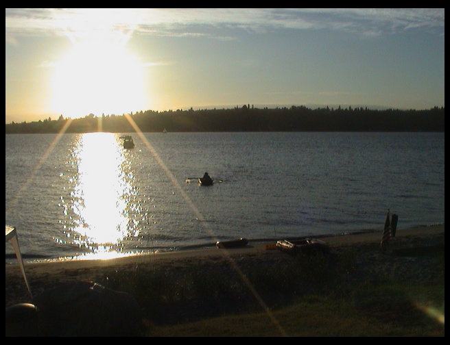 Nice picture of the water.