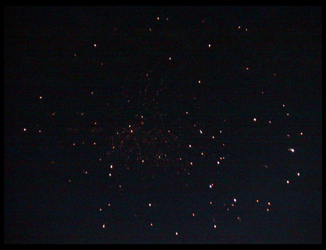 This firework shot almost looks like stars.