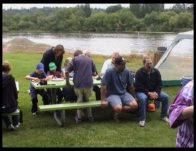 My family at Logan & Lisa's party.
