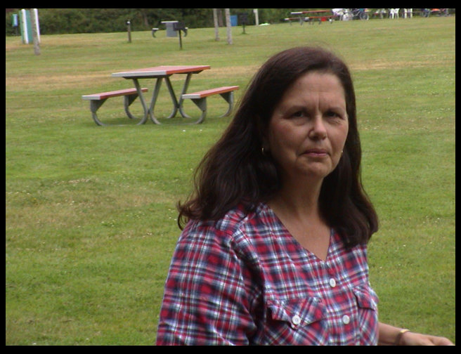 Grandma ZoeAnn at Logan's party.