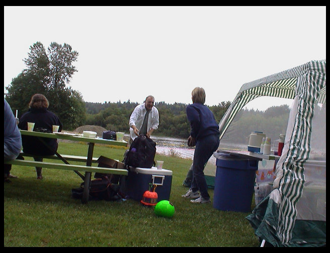Marianne and Michael playing.