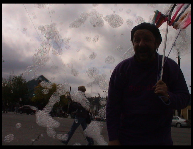 Look at all those bubbles.