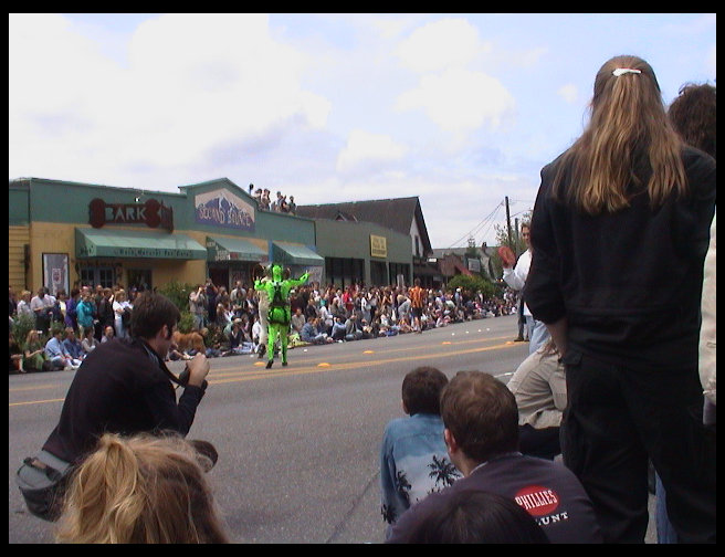 What in the hell are these green things?