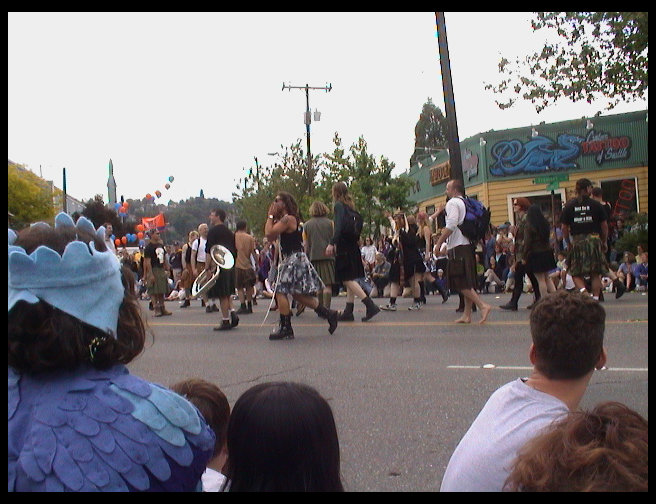 As you can see they are calling them to a circle.