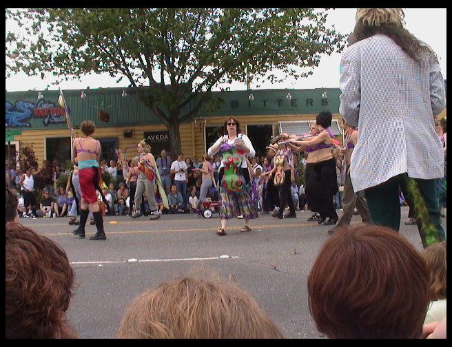 These people were in support of breast cancer.