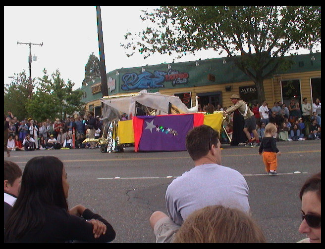 Another colorful float.