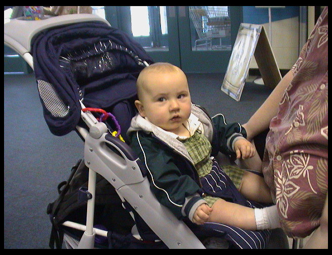 Logan at the Governor's Run.