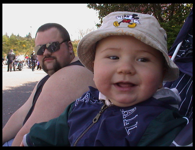 Great picture of my two boys.