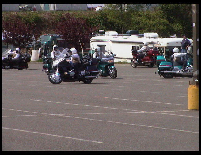 These guys drive Honda Gold Wings