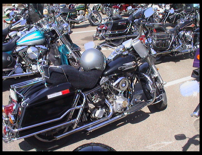 Older Harley from the AMF days.