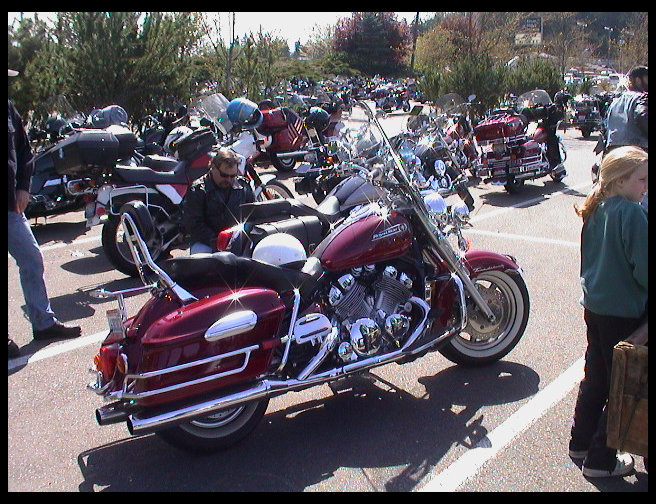 Yamaha RoadStar. Much bigger version of my bike.