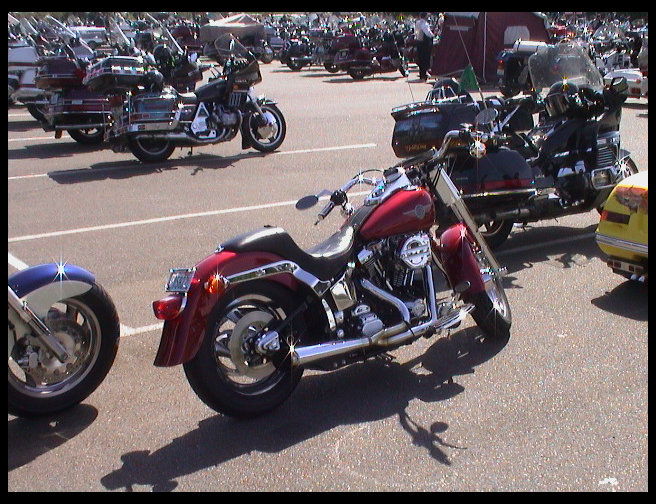 Nice looking Harley Davidson.