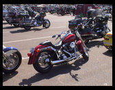 Nice looking Harley Davidson.
