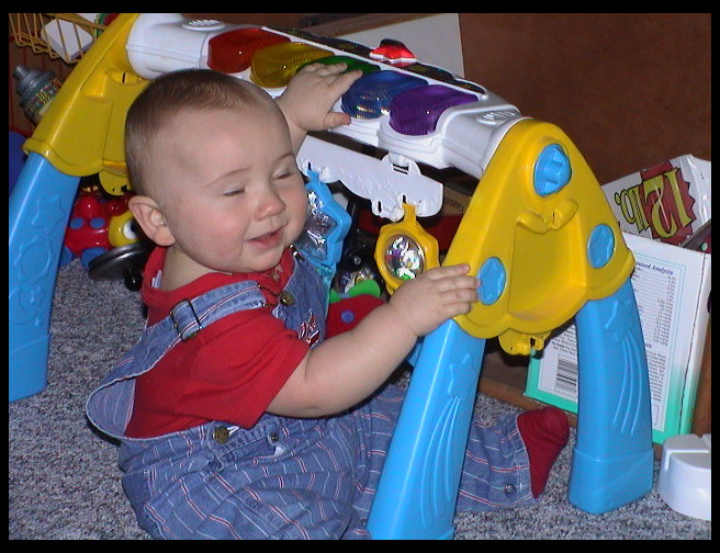 Not the best picture, but he is sure sweet.