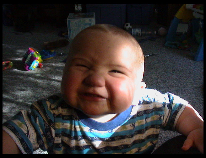 He makes us laugh a lot.