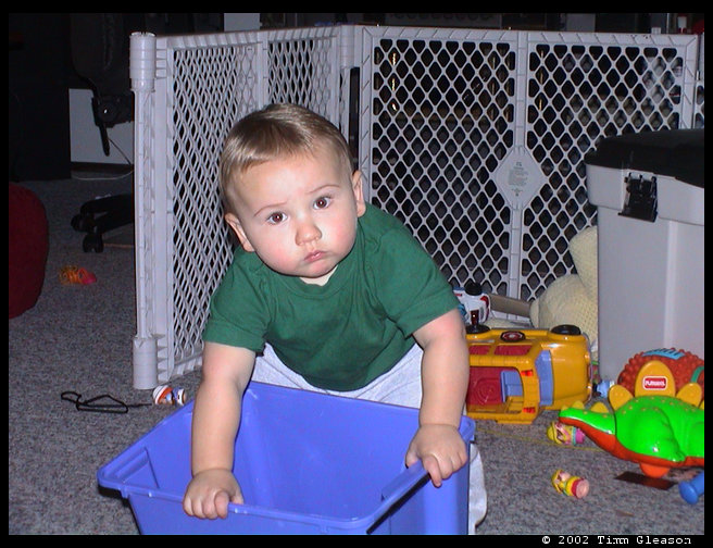 What are you doing son?