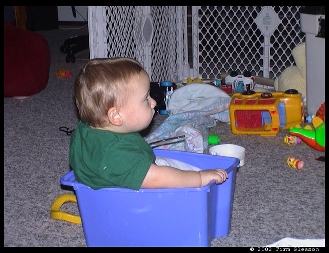 Chaning positions in the box.