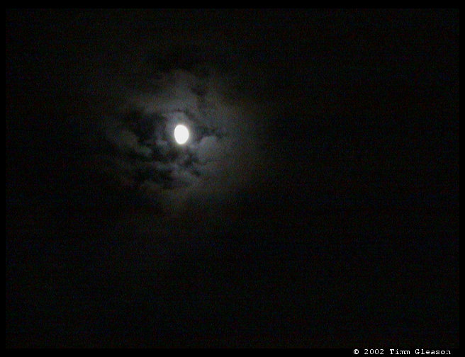 Another shot of the moon.