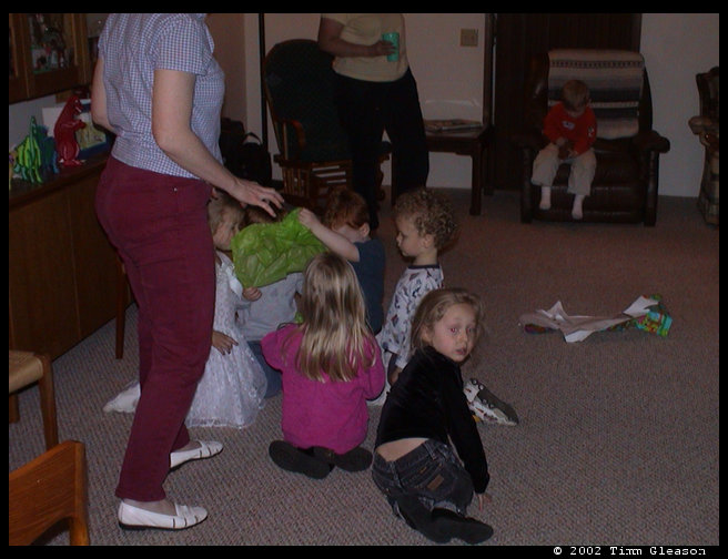 All the kids wanted to help.