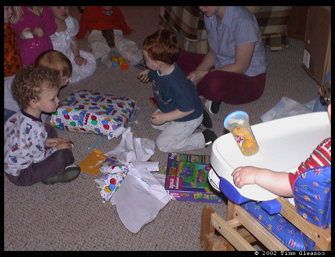 Presents...presents...presents.