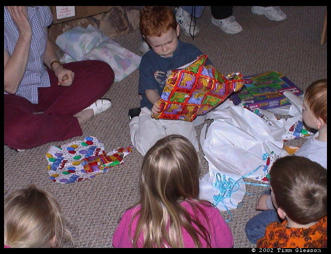 More presents to open.