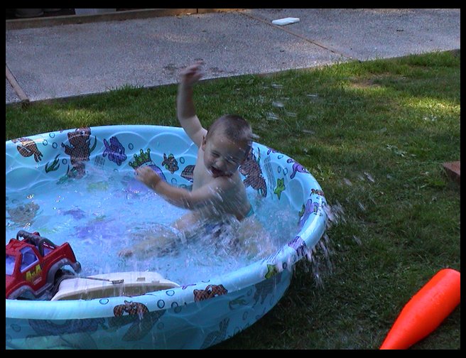 You aren't going to splash are you?