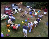 A shot of most of the people at our party. 