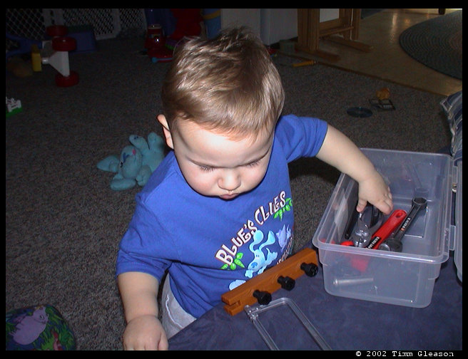 Hey Logan are those your tools?