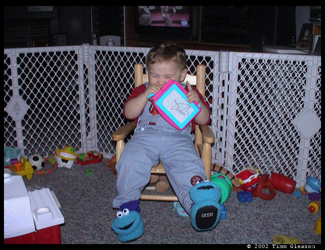 You like your new toy?