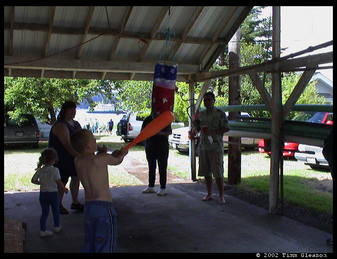 One of Jeff's cousins children.  