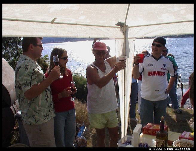 Jeff, Heather, Richard and Pasha.