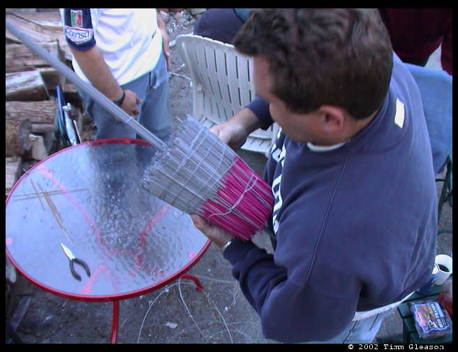 There is the sparkler bomb.  