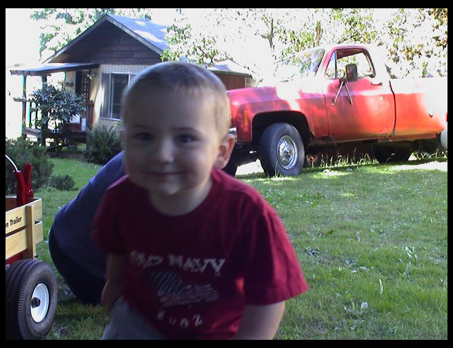 Logan is still such a ham in pictures.