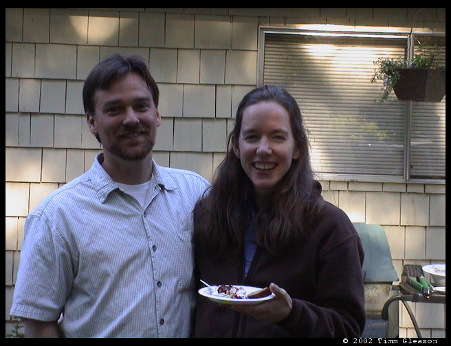 Alan & Christina - what a nice looking couple.