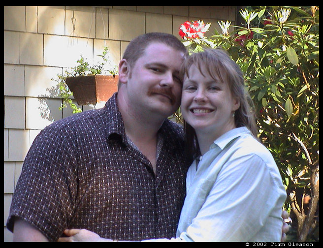 Mark & Kristi what a handsome couple.