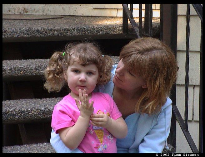 Maddie and mommy (Debbie)