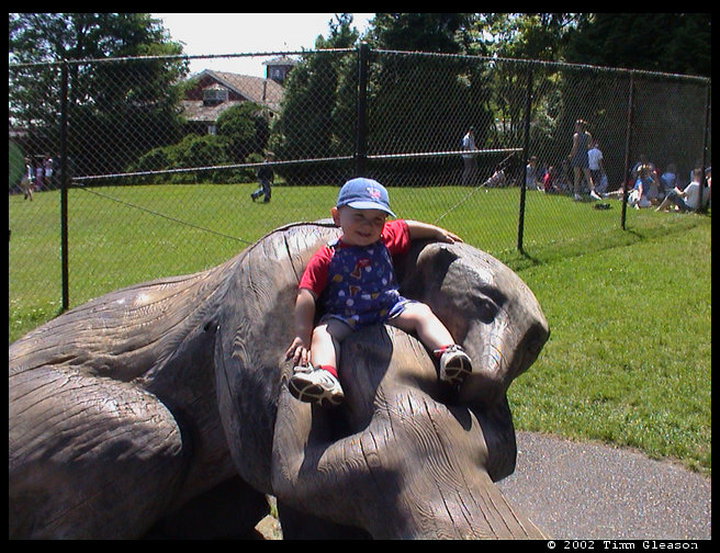 Logan at Point Defiance. 