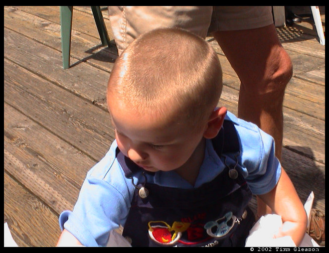 Logan being silly....