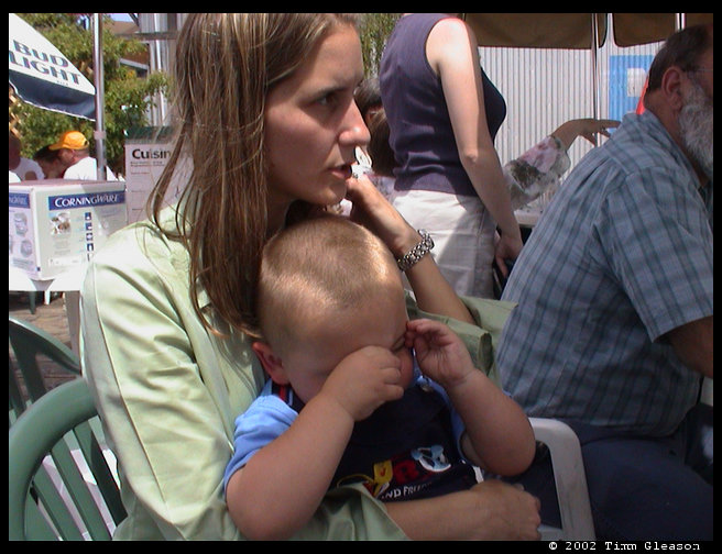 Logan and Aunt Heather.