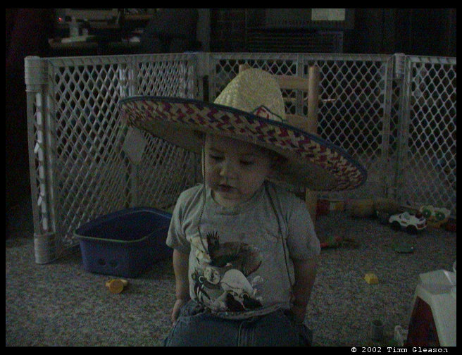 You like that sombrero?