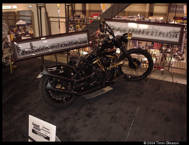 Motorcycle show at Seahawks Exhibition Hall