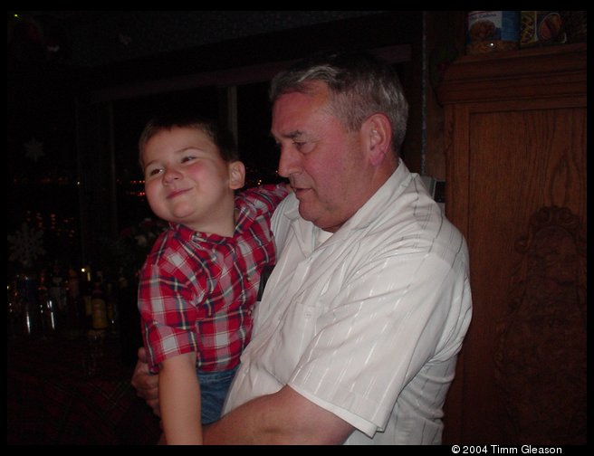 logan and Grandpa Bob