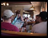 Goodbye Breakfast for Jeff, Heather and the kids