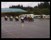 Gold Wing Drill Team out of Seattle