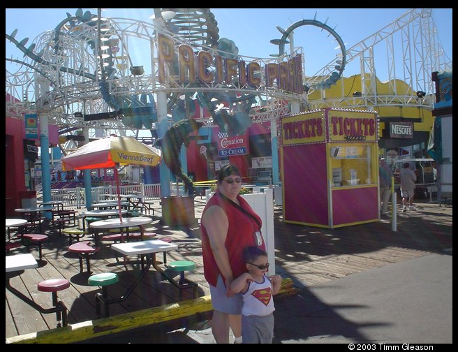 Santa Monica boardwalk