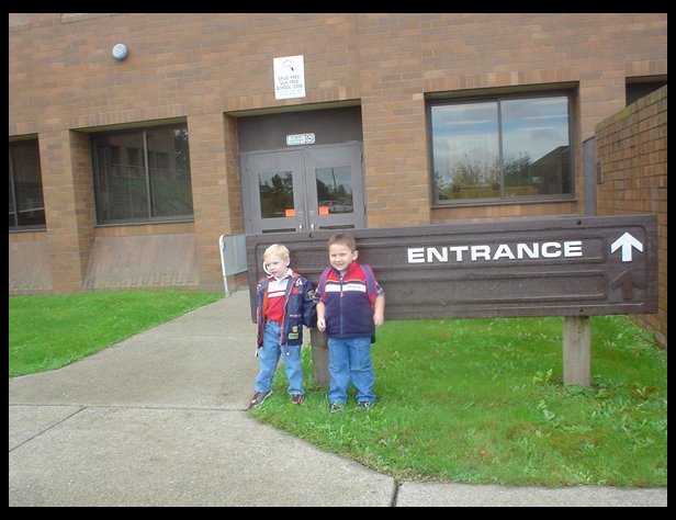 Lucas and Logan best buddies