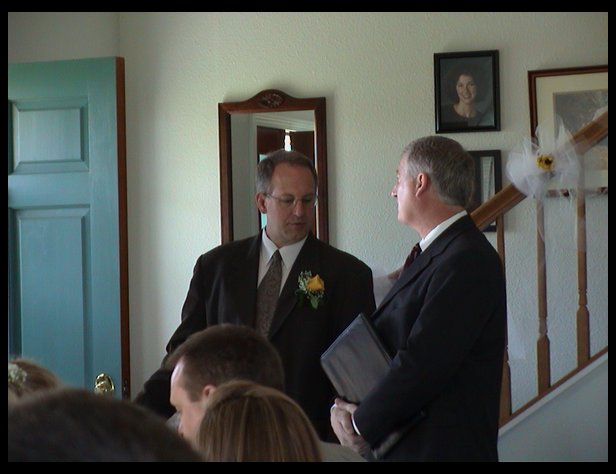 Ron and the Minister.